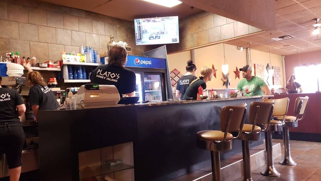 Platos Coney Island | restaurant | 42405 Ford Rd, Canton, MI 48187, USA | 7349817301 OR +1 734-981-7301