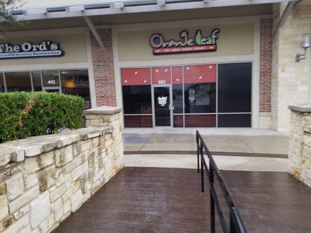 Orange Leaf | restaurant | 160 Creekside Way Ste 502, New Braunfels, TX 78130, USA | 8306089526 OR +1 830-608-9526