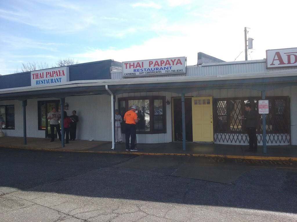 Thai Papaya | restaurant | 2708 N Armistead Ave, Hampton, VA 23666, USA | 7577888345 OR +1 757-788-8345
