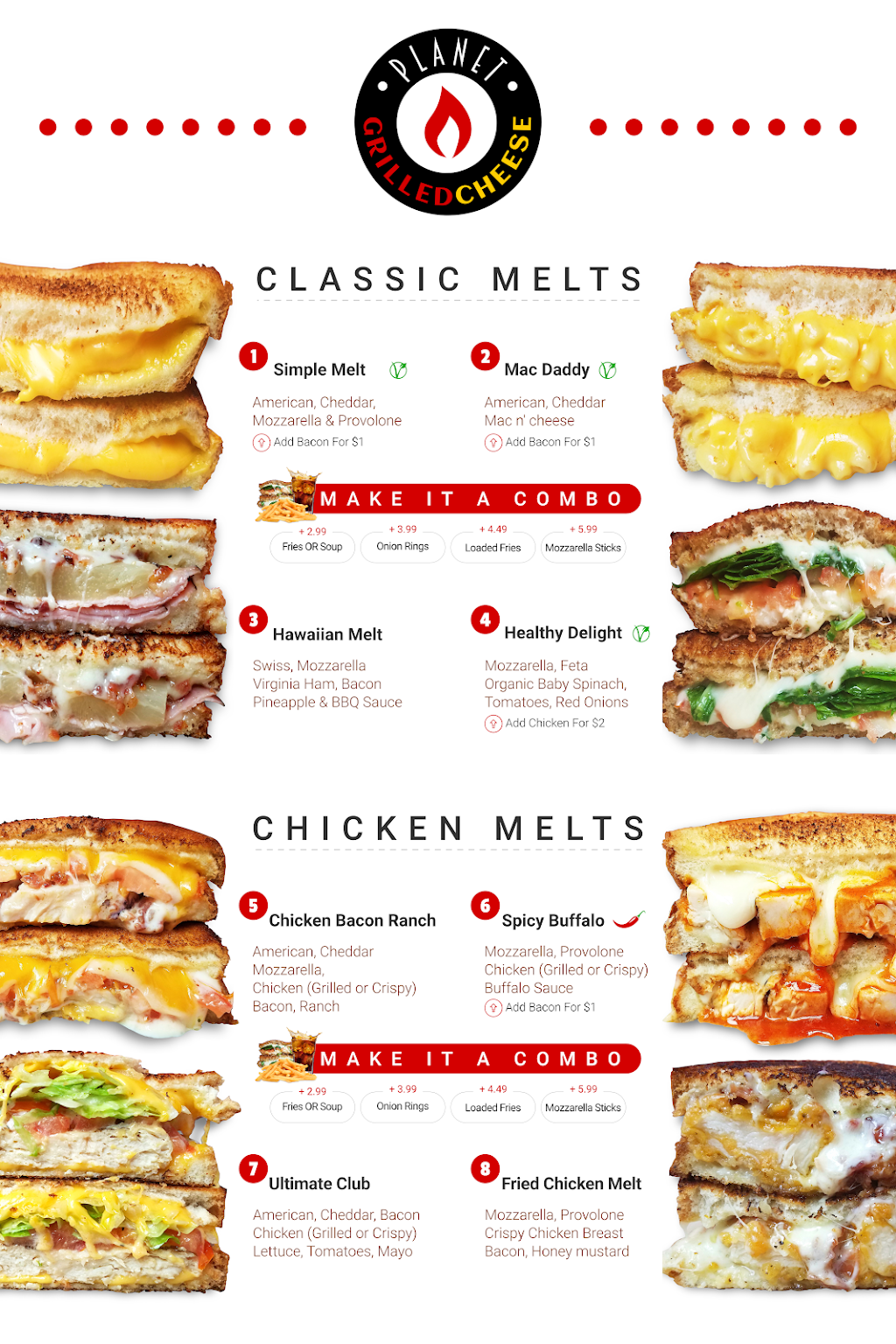 Planet Grilled Cheese - Coastland Center Mall | restaurant | 1876 Tamiami Trail N, Naples, FL 34102, USA | 2392760005 OR +1 239-276-0005