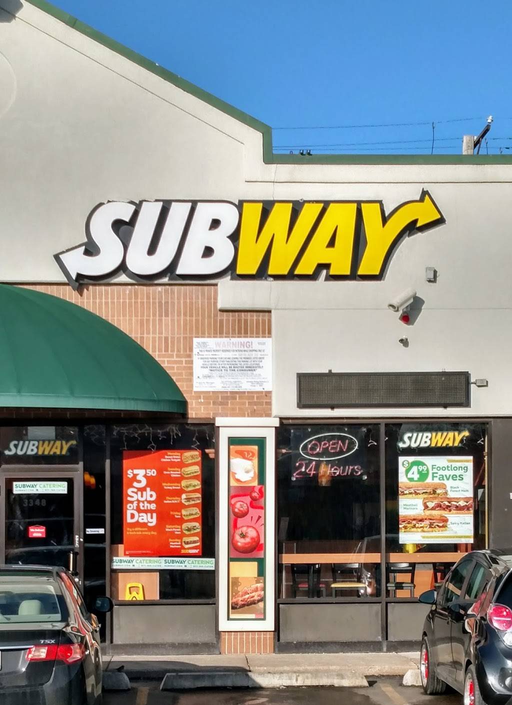 Subway | restaurant | 3348 W Lawrence Ave, Chicago, IL 60625, USA | 7732676969 OR +1 773-267-6969