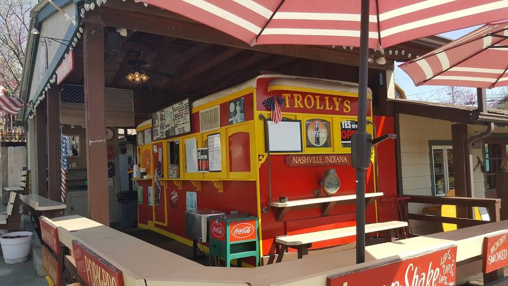 Trollys | restaurant | 7005, 11 E Gould St, Nashville, IN 47448, USA | 8129884273 OR +1 812-988-4273
