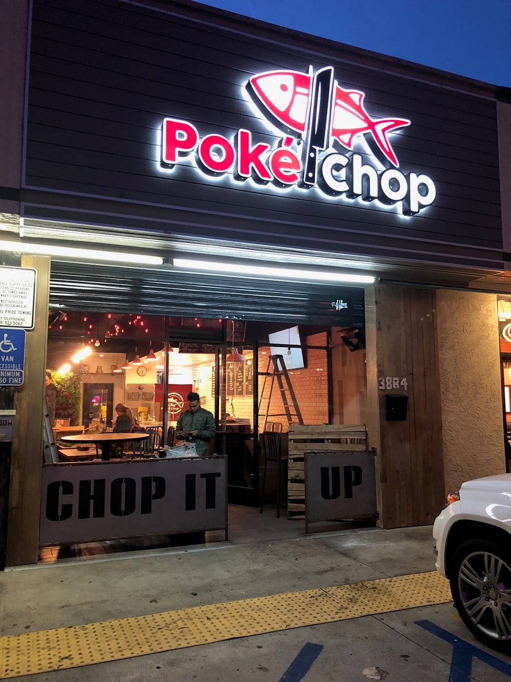 Poké Chop | restaurant | 3884 Fourth Ave, San Diego, CA 92103, USA | 6192305047 OR +1 619-230-5047