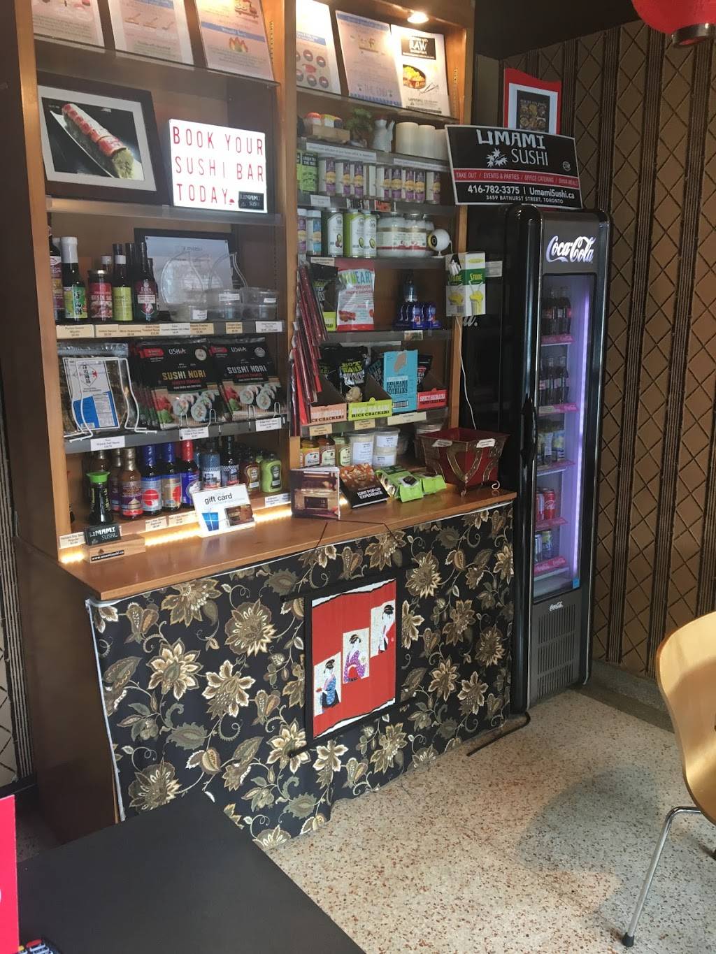 Umami Sushi | restaurant | 3459 Bathurst St, North York, ON M6A 2C5, Canada | 4167823375 OR +1 416-782-3375