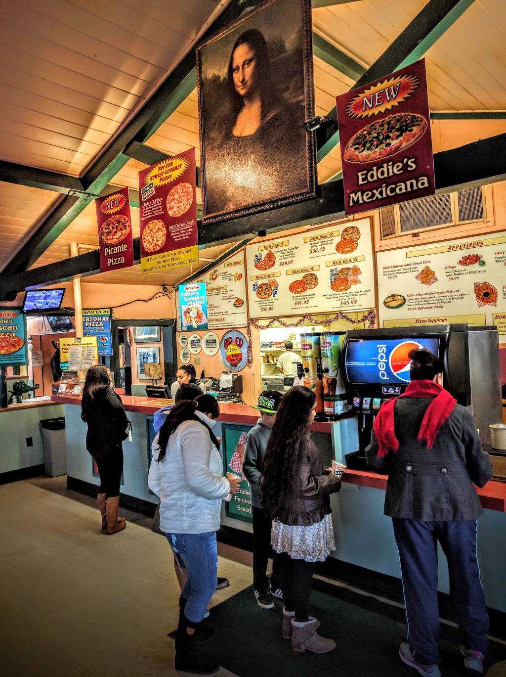 Eddies Pizza Cafe | restaurant | 1419 El Dorado St, Stockton, CA 95206, USA | 2094621234 OR +1 209-462-1234