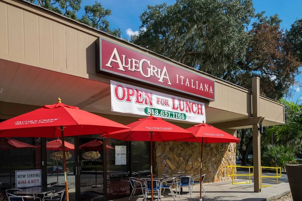 Allegria Italiana | restaurant | 518 Oakfield Dr, Brandon, FL 33511, USA | 8136511166 OR +1 813-651-1166