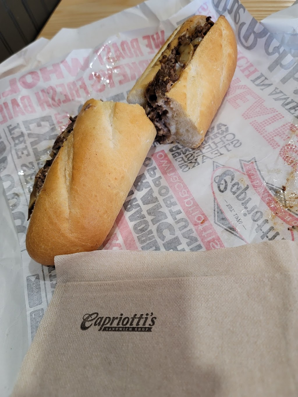 Capriottis Sandwich Shop | restaurant | 4480 Paradise Rd, Las Vegas, NV 89169, USA | 7027366166 OR +1 702-736-6166