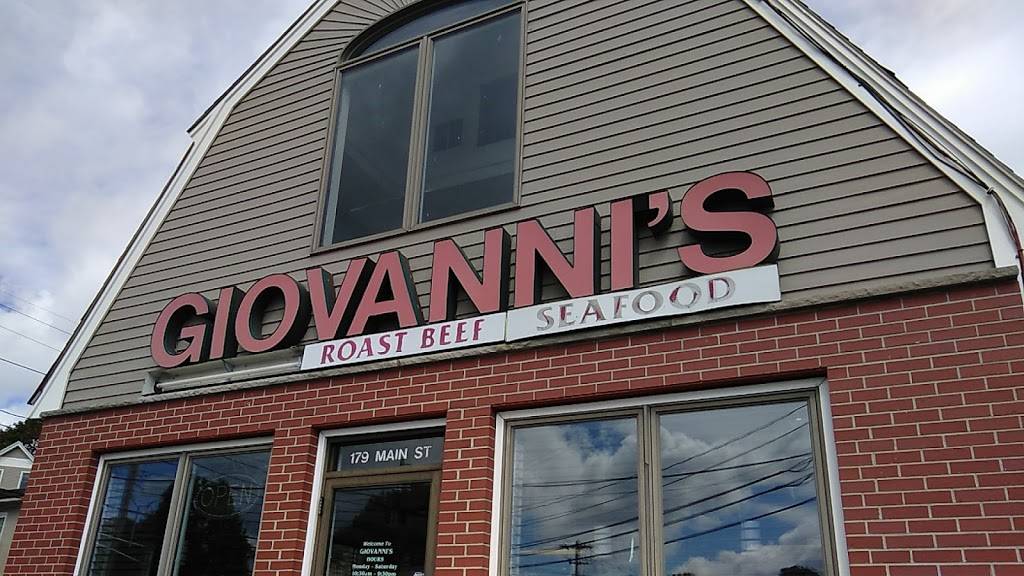 Giovannis Roast Beef Pizza and Seafood | restaurant | 179 Main St, Woburn, MA 01801, USA | 7819321331 OR +1 781-932-1331