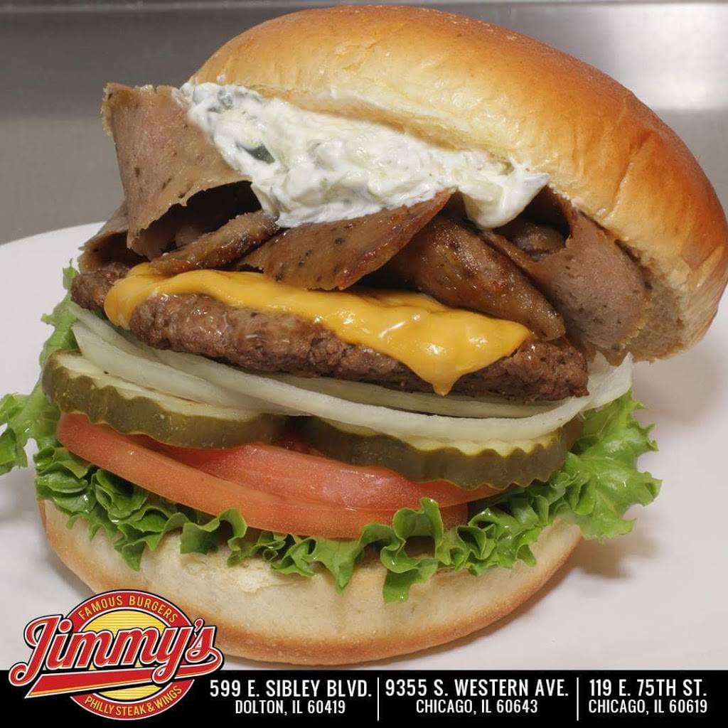 Jimmys Burger and Wings | restaurant | 437 Ridge Rd, Munster, IN 46321, USA | 2195950124 OR +1 219-595-0124