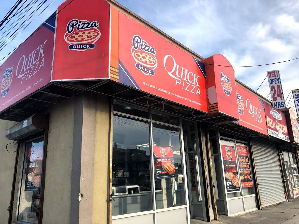 Quick Pizza | restaurant | 13-40 Beach Channel Dr, Queens, NY 11691, USA | 3479264808 OR +1 347-926-4808