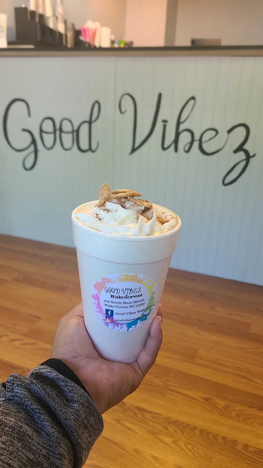 Good Vibez Nutrition Wakeforest | restaurant | 706 N Main St, Wake Forest, NC 27587, USA | 9196160902 OR +1 919-616-0902