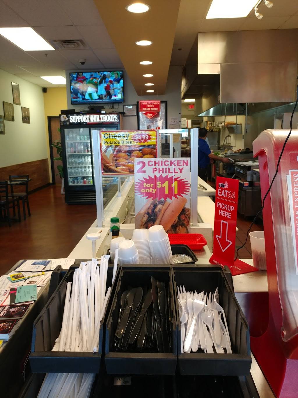 Philly Steak Express | restaurant | 6446 N Durango Dr, Las Vegas, NV 89149, USA | 7028163000 OR +1 702-816-3000