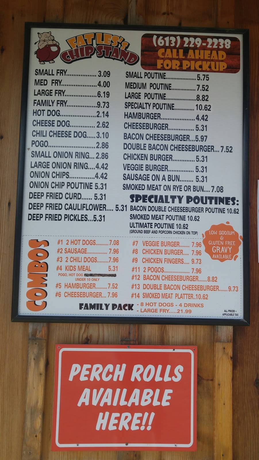 Fat Less Chip Stand | restaurant | 639 Van Buren St, Kemptville, ON K0G 1J0, Canada | 6132292238 OR +1 613-229-2238