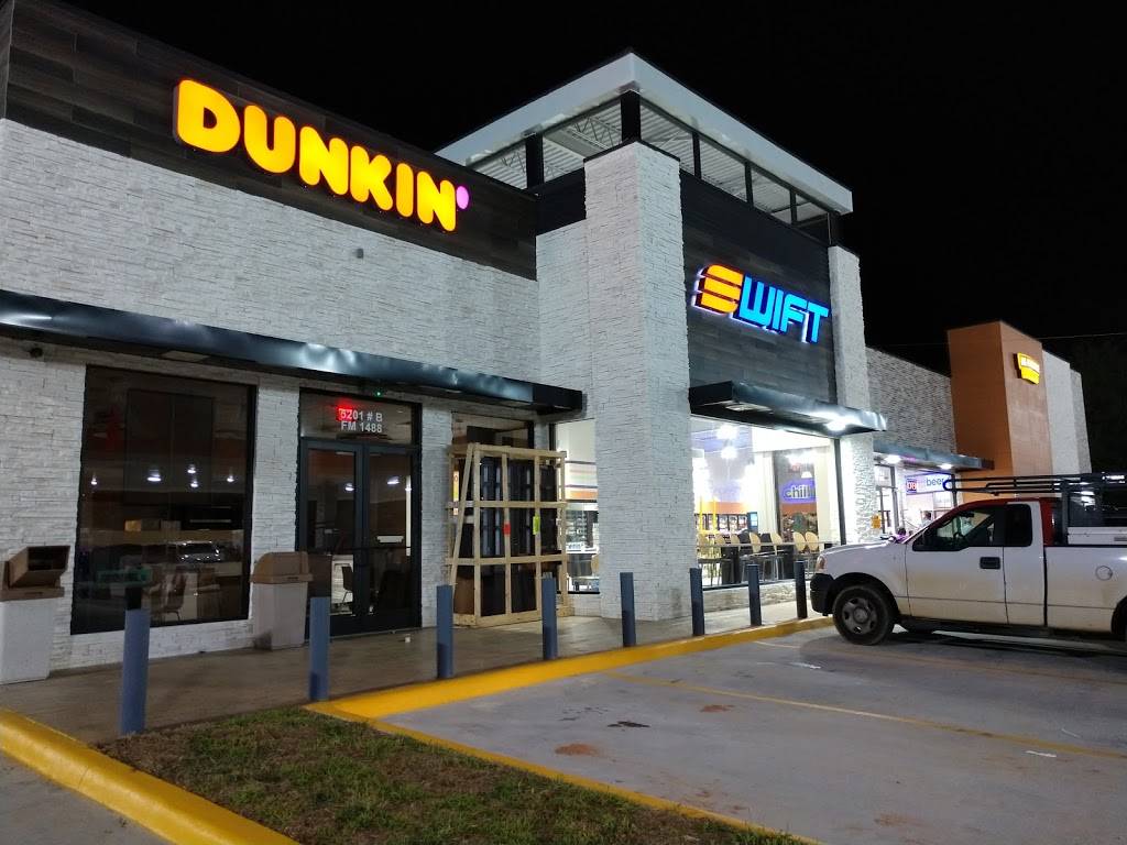 Dunkin | bakery | 5201 FM 1488 Rd Magnolia Travel Center, Conroe, TX 77384, USA | 2817894833 OR +1 281-789-4833