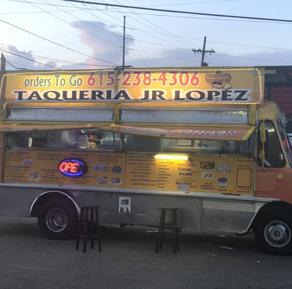 Tacos Jr Lopez | restaurant | 301 Gallatin Pike S, Madison, TN 37115, USA | 6152384306 OR +1 615-238-4306