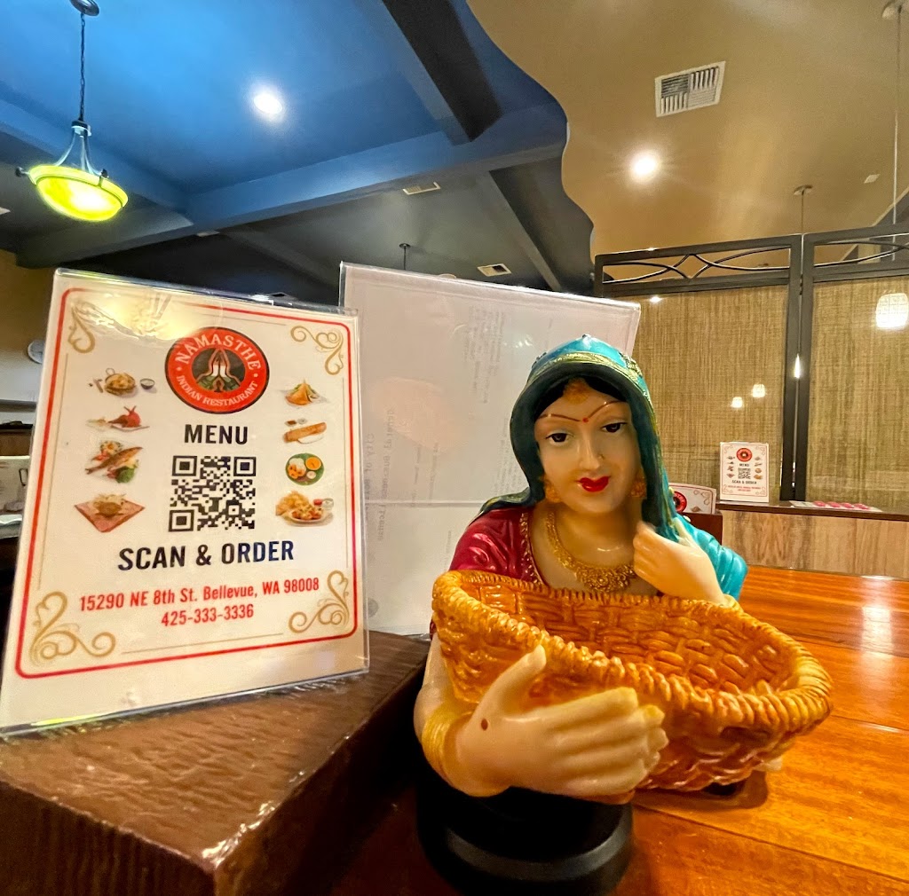Namasthe Indian Restaurant | restaurant | 15920 NE 8th St Suite# 2-3, Bellevue, WA 98008, USA | 4253333336 OR +1 425-333-3336