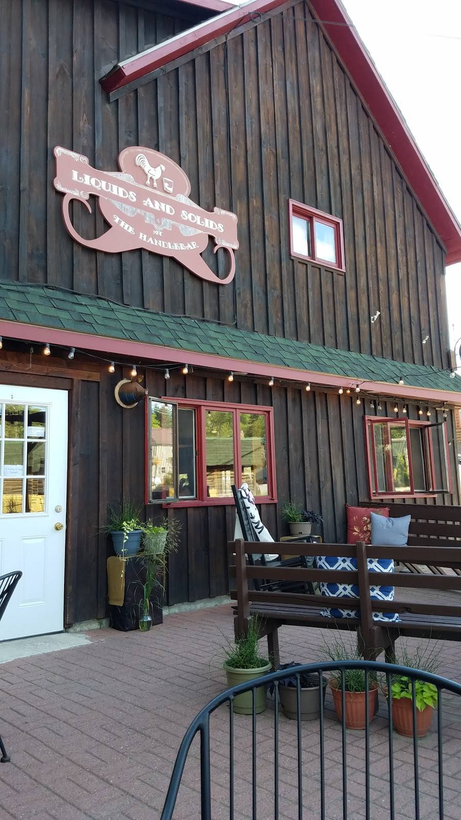 Liquids and Solids at the Handlebar | restaurant | 6115 Sentinel Rd, Lake Placid, NY 12946, USA | 5188375012 OR +1 518-837-5012