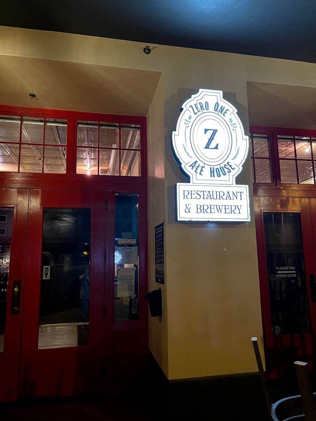 Zero One Ale House | restaurant | 20 W Beauregard Ave, San Angelo, TX 76903, USA | 3256535123 OR +1 325-653-5123