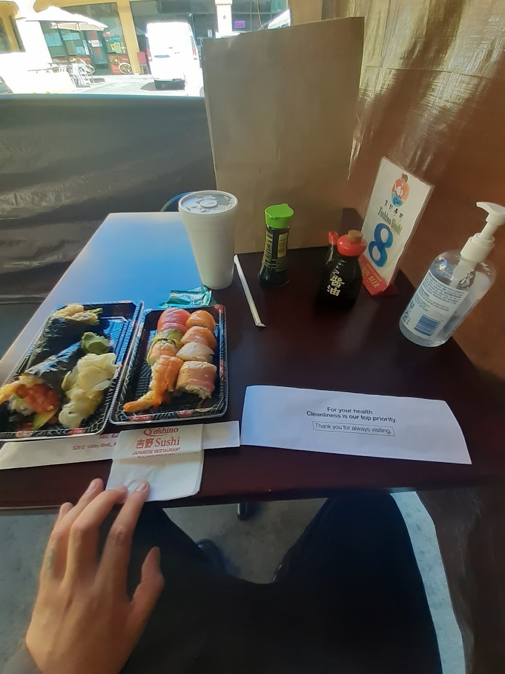 Yoshino sushi | meal takeaway | 529 E Valley Blvd #158, San Gabriel, CA 91776, USA | 6262885458 OR +1 626-288-5458