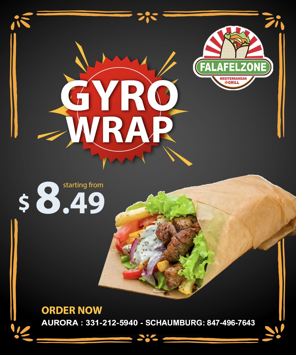 Falafel Zone | restaurant | 646 S Frontenac St, Aurora, IL 60504, USA | 3312125940 OR +1 331-212-5940