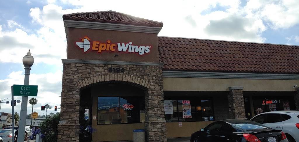 Epic Wings | restaurant | 3194 Midway Dr, San Diego, CA 92110, USA | 6192260185 OR +1 619-226-0185