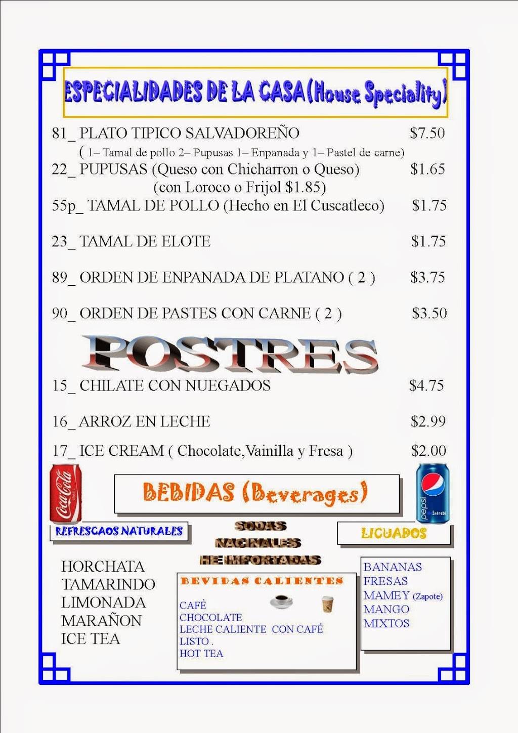 El Cuscatleco Cafeteria | restaurant | 12826 Bellaire Boulevard 281-568-5509, Houston, TX 77072, USA | 2815685509 OR +1 281-568-5509