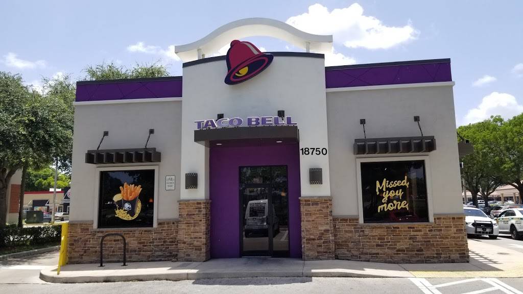 Taco Bell | meal takeaway | 18750 NW 67th Ave, Hialeah, FL 33015, USA | 3056207146 OR +1 305-620-7146