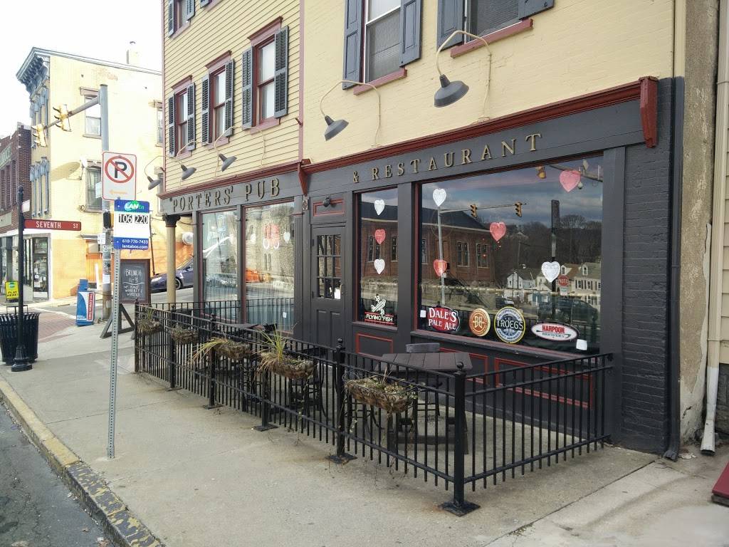 Porters Pub & Restaurant | restaurant | 700 Northampton St, Easton, PA 18042, USA | 6102506561 OR +1 610-250-6561