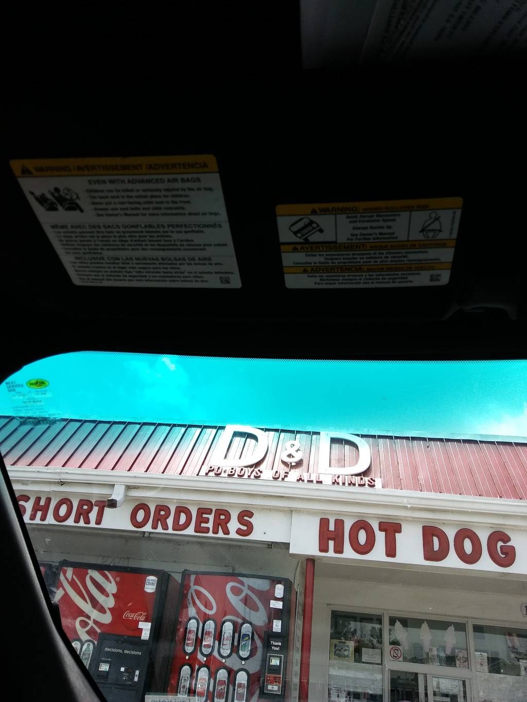 D & D Drive Inn | restaurant | 12410 LA-1, Larose, LA 70373, USA | 9856933136 OR +1 985-693-3136