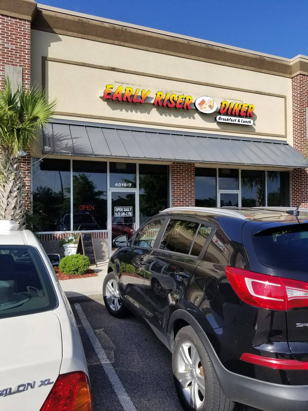 Early Riser Diner | restaurant | 4016 River Oaks Dr, Myrtle Beach, SC 29579, USA | 8439037957 OR +1 843-903-7957