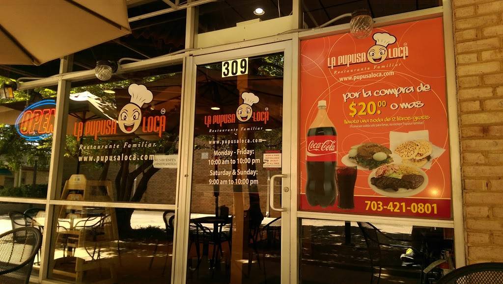 La Pupusa Loca | restaurant | 309 S Sterling Blvd, Sterling, VA 20164, USA | 7034210801 OR +1 703-421-0801
