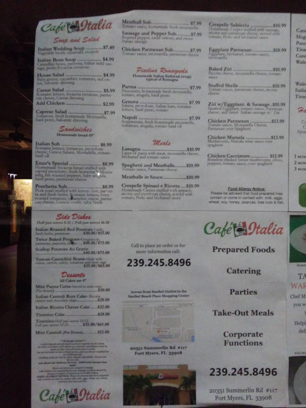 Italian Bistro | restaurant | 20291 Summerlin Rd, Fort Myers, FL 33908, USA | 2392458496 OR +1 239-245-8496