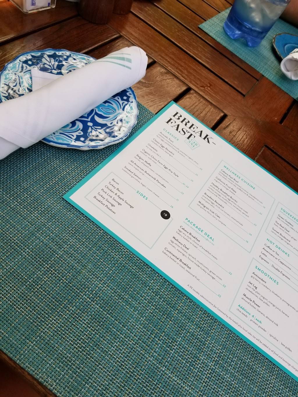 Cabana Restaurant | restaurant | 300 Doheny Drive, Los Angeles, CA 90048, USA | 3102732222 OR +1 310-273-2222