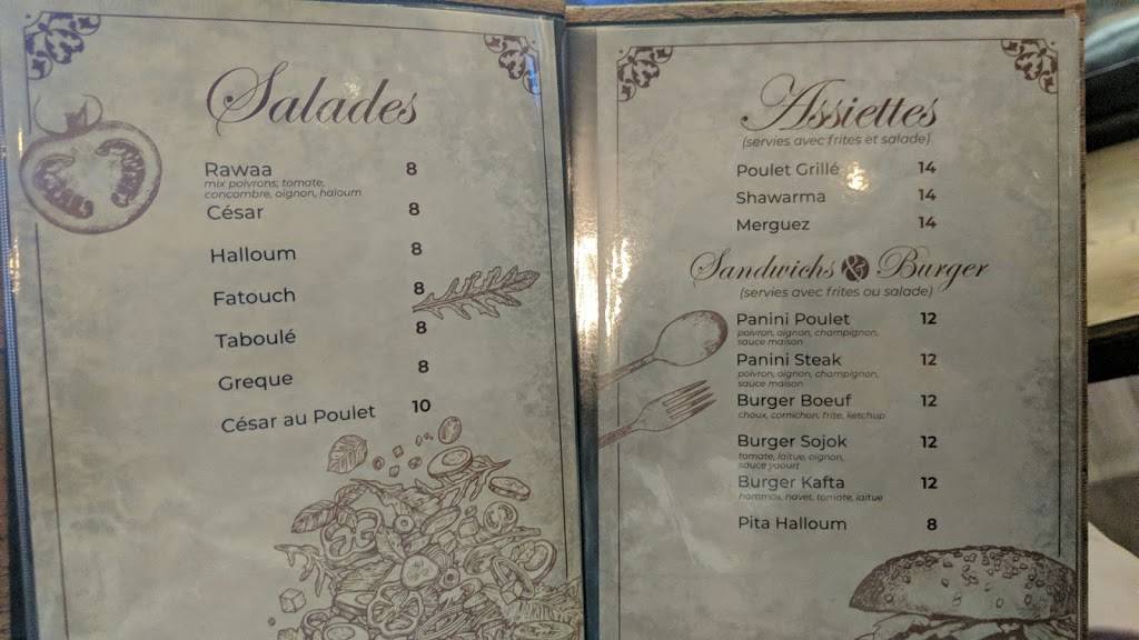 Café Rawaa | restaurant | 4629 Boulevard Lévesque E, Laval, QC H7C 1M8, Canada | 4506612233 OR +1 450-661-2233