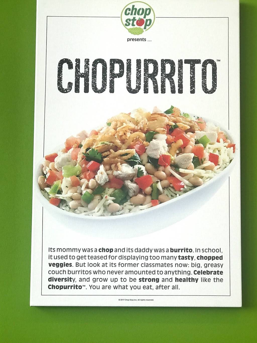 Chop Stop | restaurant | 17332 Ventura Blvd, Encino, CA 91316, USA | 8189902400 OR +1 818-990-2400