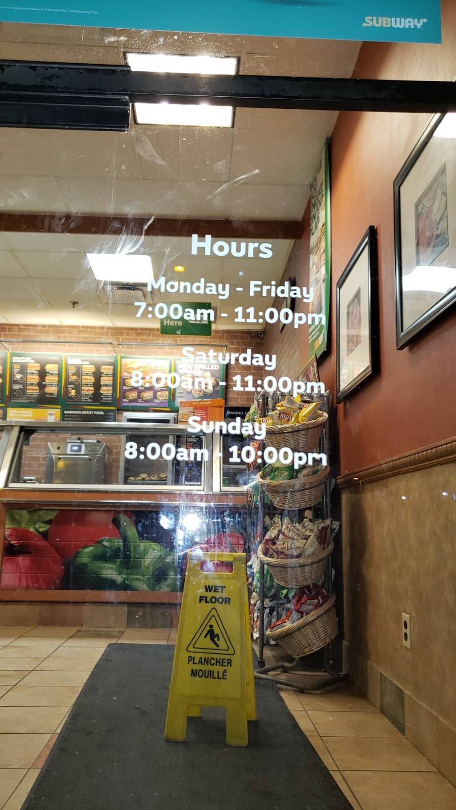 Subway | restaurant | 1100 Davis Dr, Newmarket, ON L3Y 8W8, Canada | 9058531521 OR +1 905-853-1521