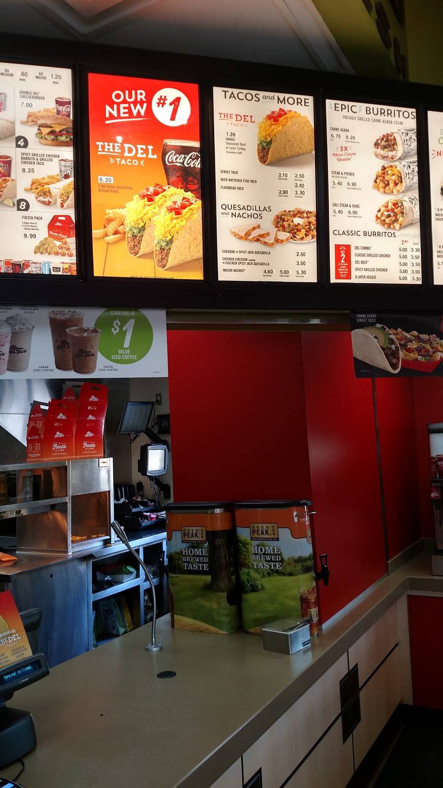 Del Taco | meal takeaway | 809 400 S, Salt Lake City, UT 84109, USA | 8015961107 OR +1 801-596-1107