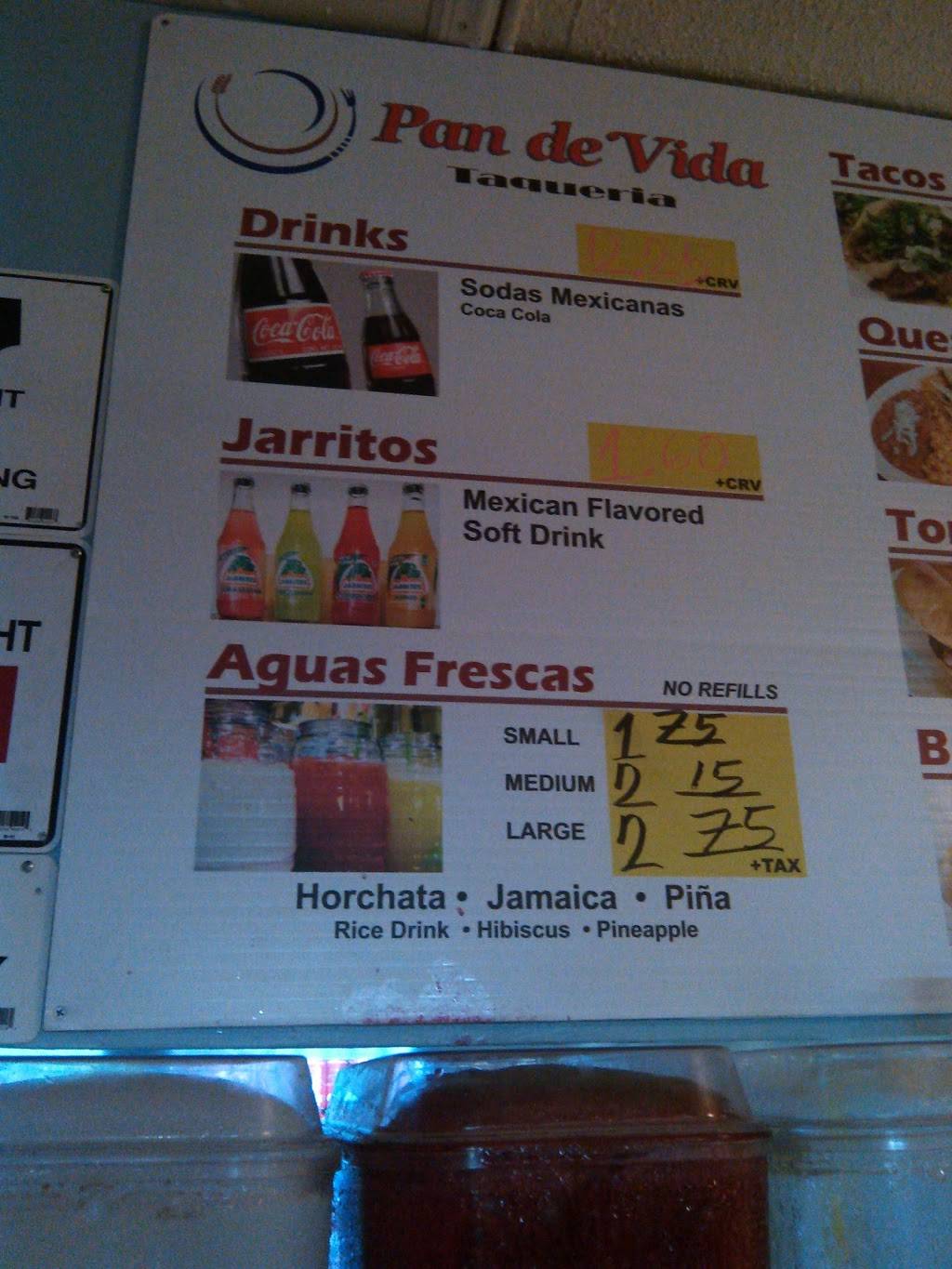 Pan de Vida | restaurant | 4824, 43632 10th St W, Lancaster, CA 93534, USA | 6619400744 OR +1 661-940-0744