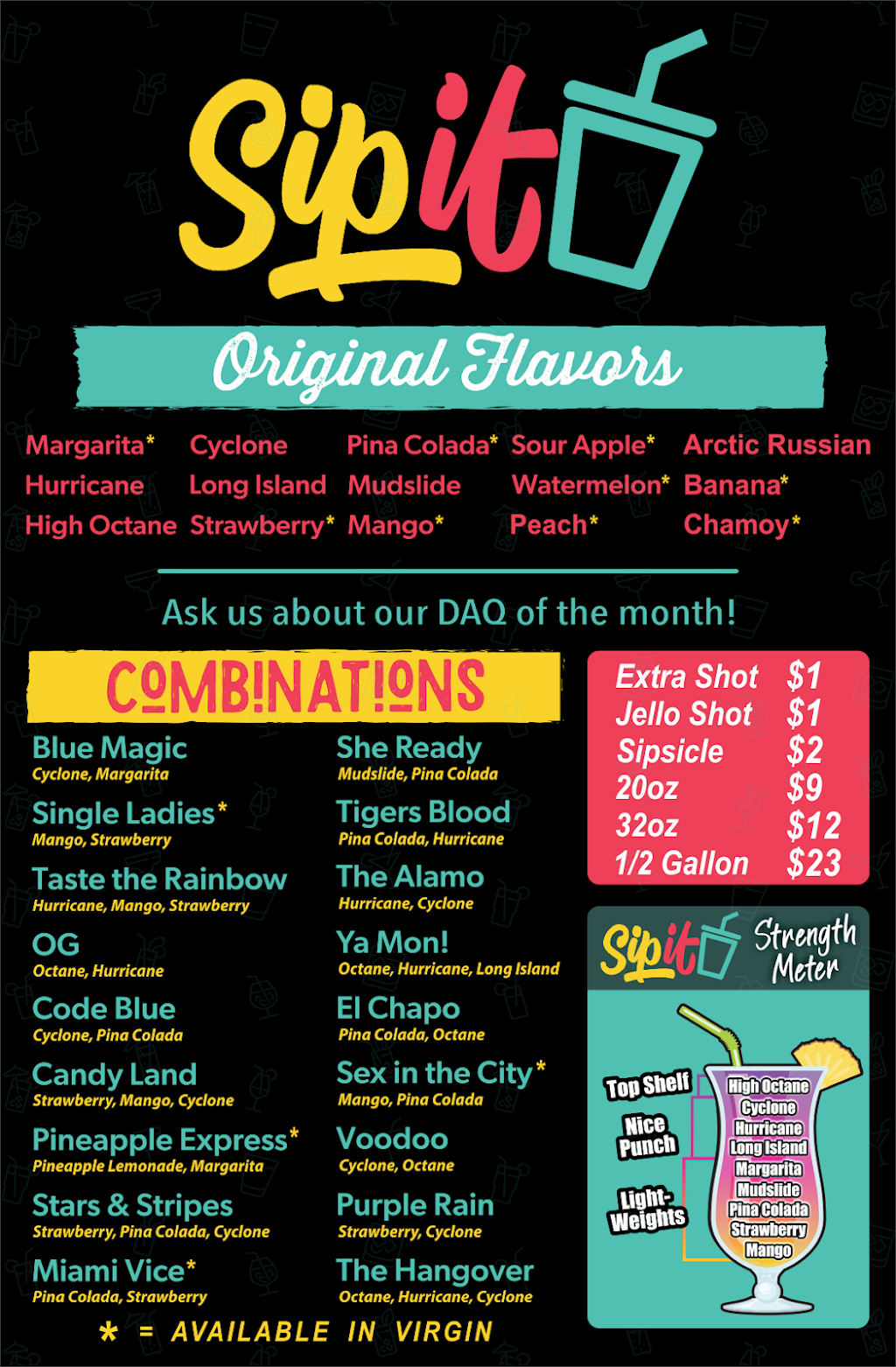 SipIT - Culebra | restaurant | 11310 Culebra Rd #110, San Antonio, TX 78253, USA | 2106268097 OR +1 210-626-8097