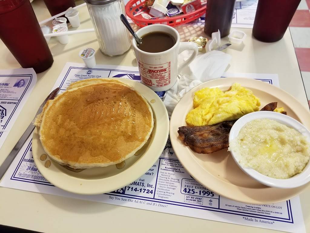 C & B Diner | restaurant | 1102 George Washington Hwy N, Chesapeake, VA 23323, USA | 7574857762 OR +1 757-485-7762