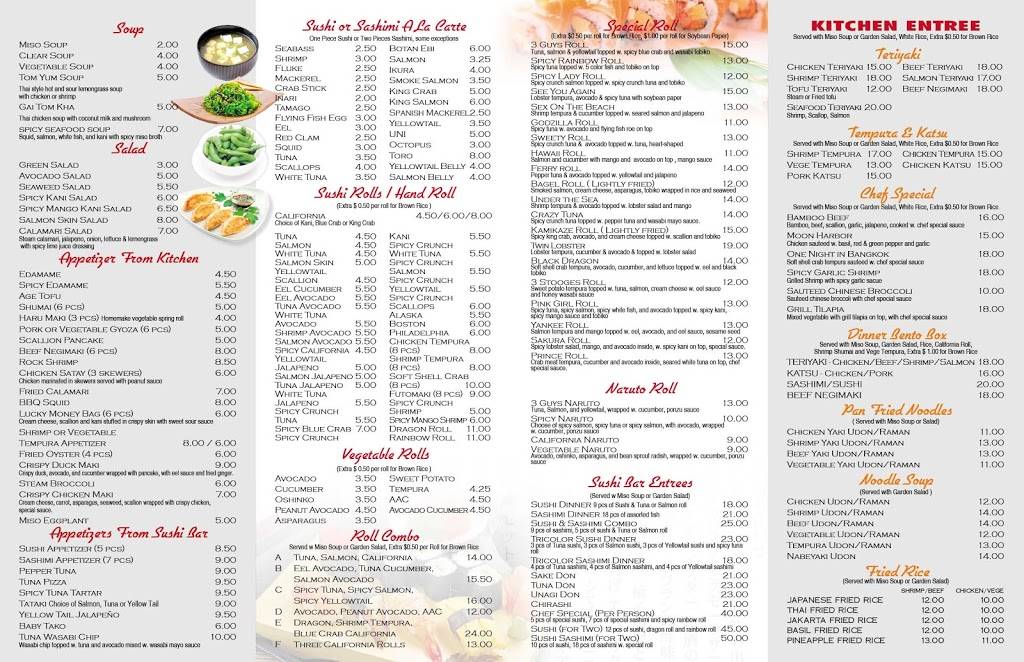 3 Guys Sushi | restaurant | 530 Forest Ave, Staten Island, NY 10310, USA | 7184470088 OR +1 718-447-0088