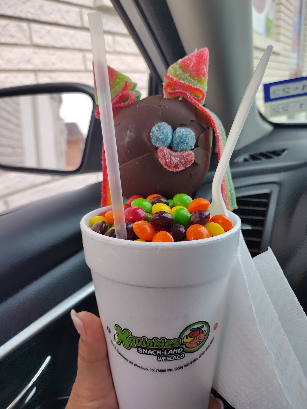 Xquinkles Snack-Land Weslaco | meal takeaway | 521 Business Hwy 83 E, Weslaco, TX 78596, USA | 9565208185 OR +1 956-520-8185