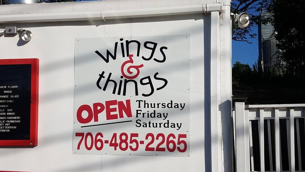 Wings & Things | restaurant | 107 Oak St, Eatonton, GA 31024, USA | 7064852265 OR +1 706-485-2265