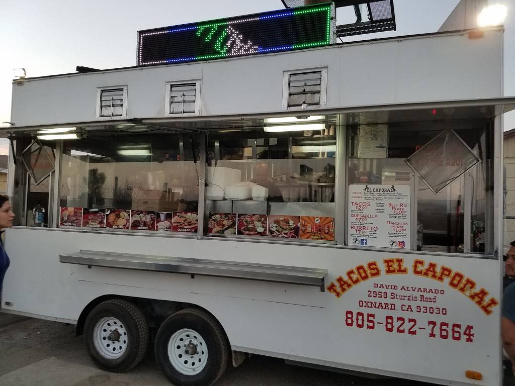 Tacos El Caporal | restaurant | 2875 Ventura Blvd, Oxnard, CA 93036, USA | 8058227664 OR +1 805-822-7664