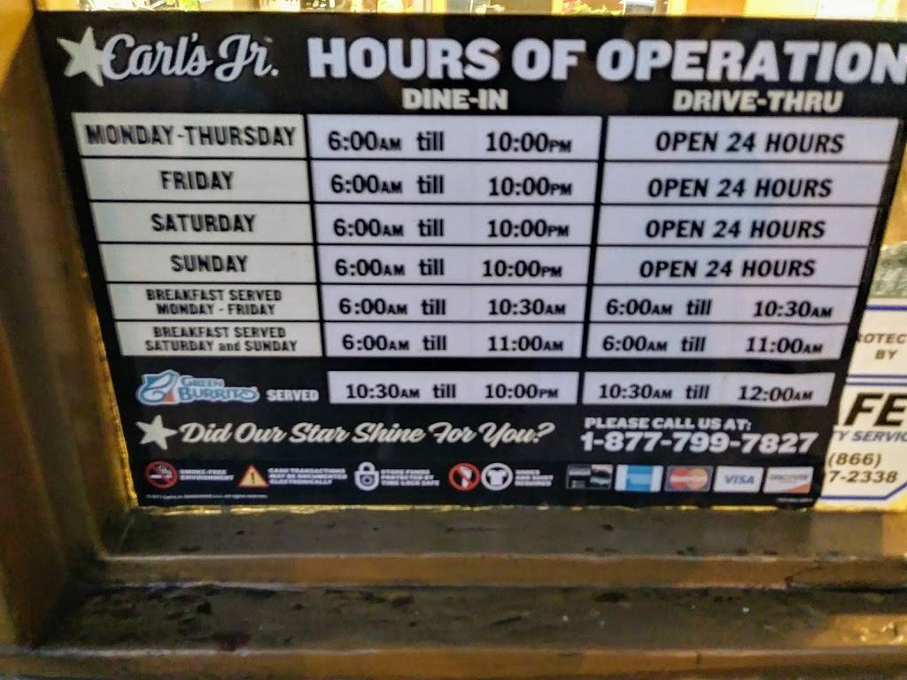 Carls Jr. / Green Burrito | restaurant | 4010 N Harbor Blvd, Fullerton, CA 92835, USA | 7144410701 OR +1 714-441-0701