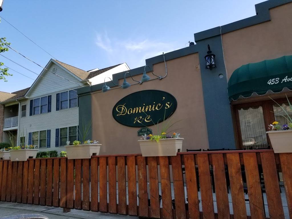 Dominics | restaurant | 453 Avenel St, Avenel, NJ 07001, USA | 7327263355 OR +1 732-726-3355