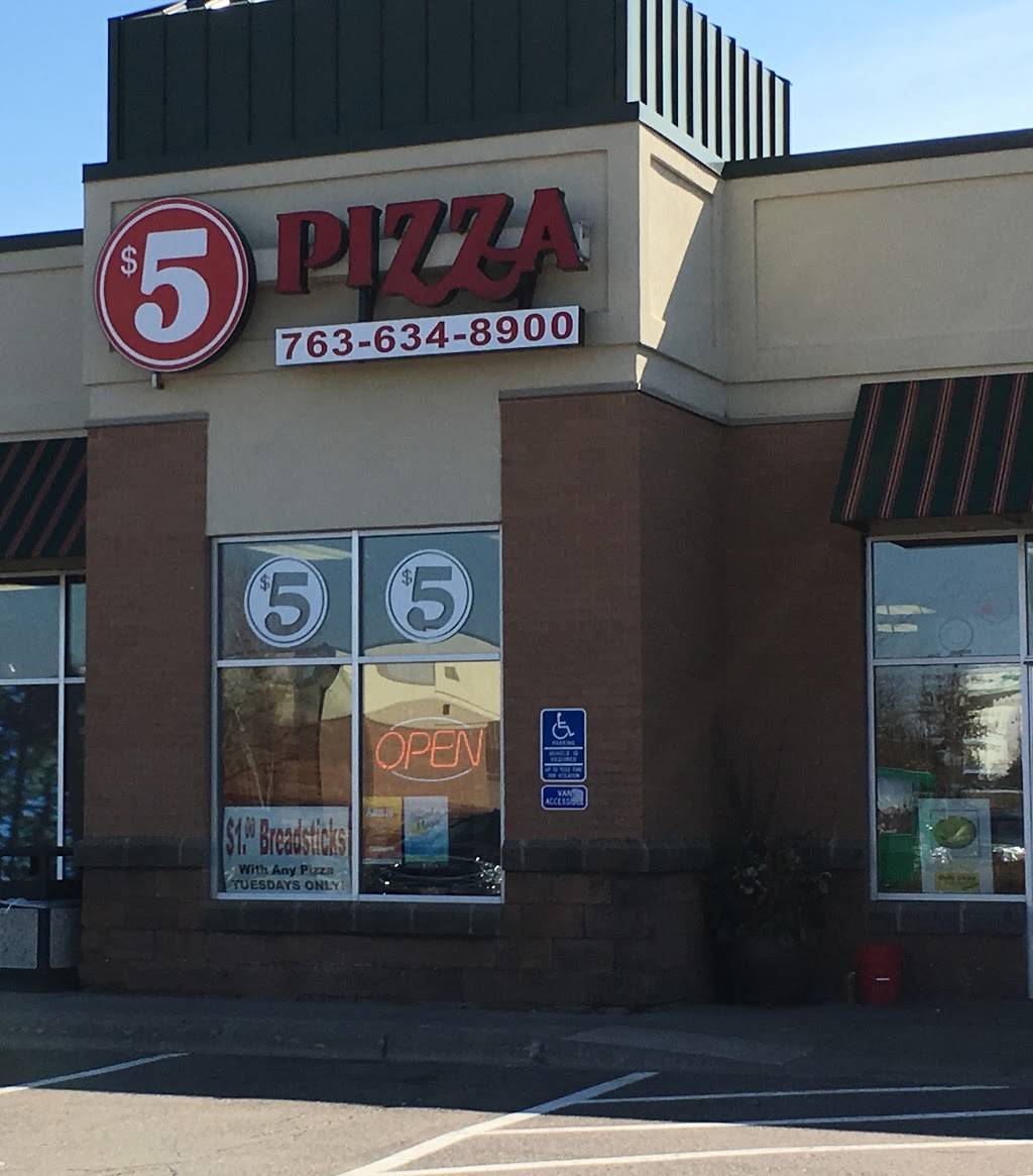 $5 Pizza Champlin | restaurant | 11350 Aquila Dr N # 805, Champlin, MN 55316, USA | 7636348900 OR +1 763-634-8900