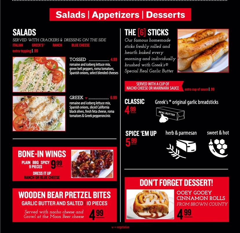 Greeks Pizzeria Fountain Square | restaurant | 630 Virginia Ave, Indianapolis, IN 46203, USA | 3179511969 OR +1 317-951-1969