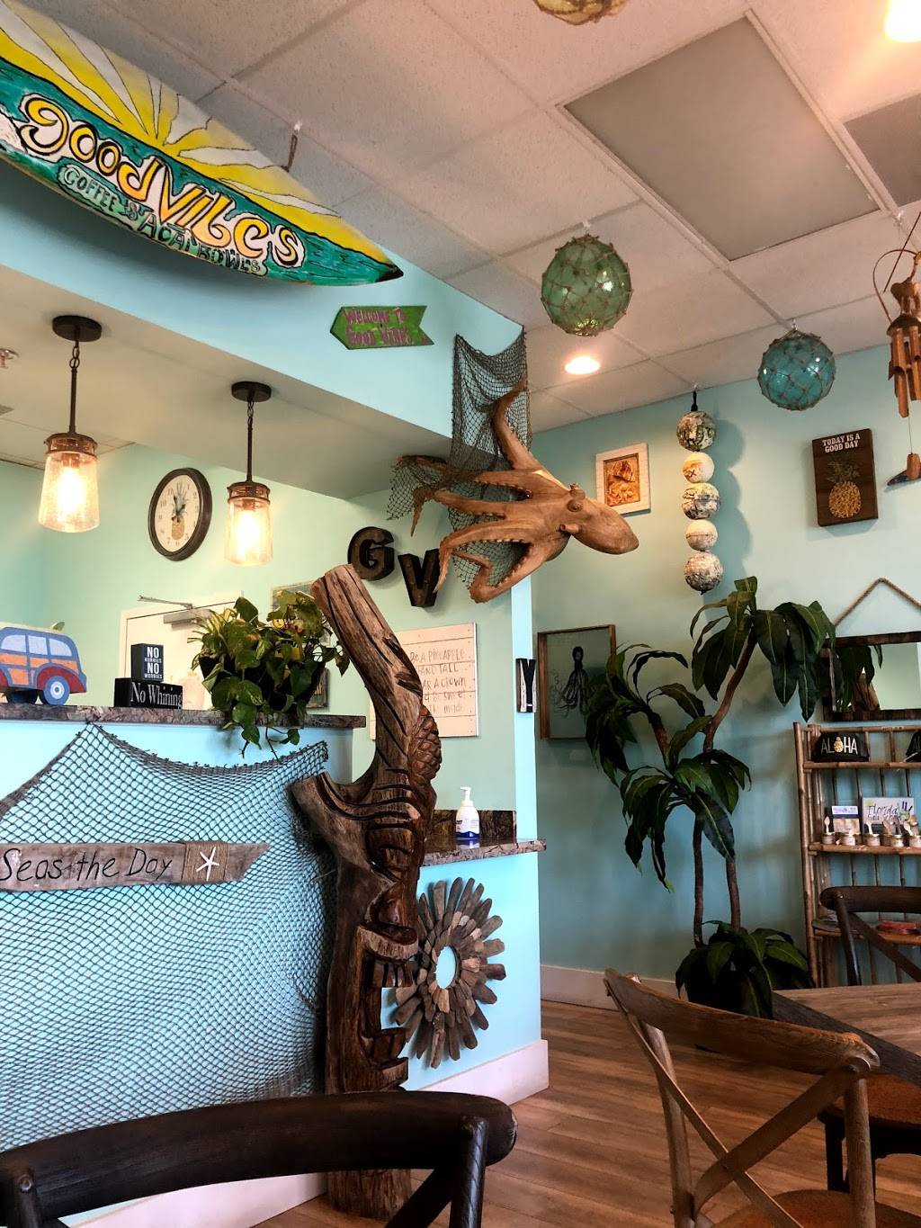 Good Vibes Acai Bar | cafe | 6169 S Jog Rd Unit C3, Lake Worth, FL 33467, USA | 5617772335 OR +1 561-777-2335