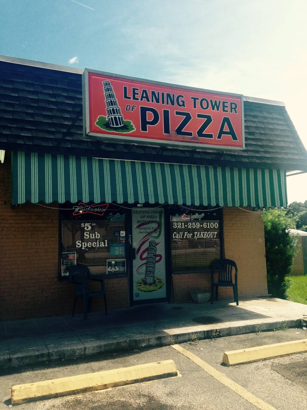 Leaning Tower of Pizza | restaurant | 681 N Wickham Rd, Melbourne, FL 32935, USA | 3212596100 OR +1 321-259-6100
